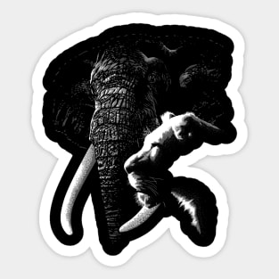 The kings of Africa Sticker